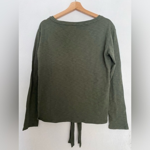 GAP ARMY GREEN TIE SHIRT SIZE SMALL - Picture 4 of 4